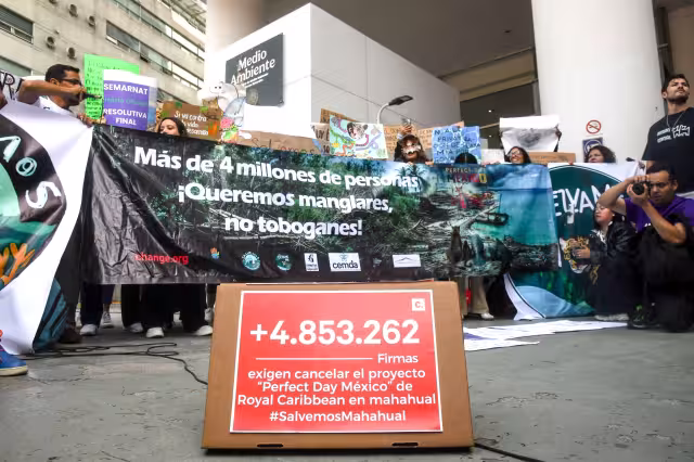 Ambientalistas advierten que la cancelación sin la negativa legal de la federación deja abierta la posibilidad de se reingrese la propuesta.