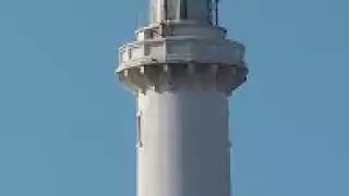 El faro de Progreso mide 35 metros de alto, cuenta con 120 escalones en forma de caracol,