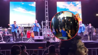 Joven es golpeado y noqueado durante baile con música de la Sonora Santanera en Hecelchakán