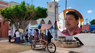 Empleados de la junta municipal de Bécal levantan huelga tras promesa de pago de quincenas