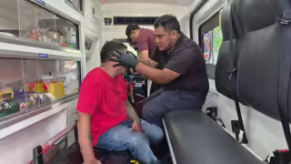 Motociclista derrapa frente a Sam’s en Ciudad del Carmen y termina ensangrentado
