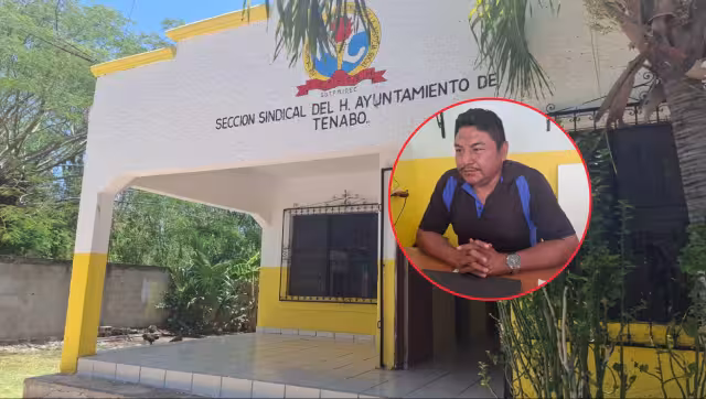 Trabajadores sindicalizados del Ayuntamiento de Tenabo denunciaron adeudos por más de 2.5 millones de pesos.
