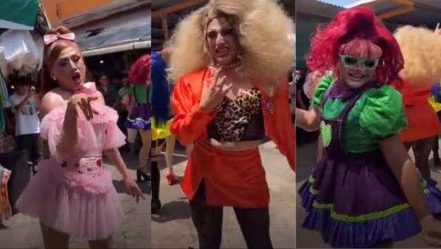 Presentación drag enciende el ambiente en el mercado Pedro Sainz de Baranda