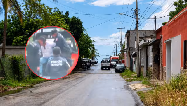 Joven motociclista provocó accidente múltiple en la colonia Nueva Jerusalén de Champotón.