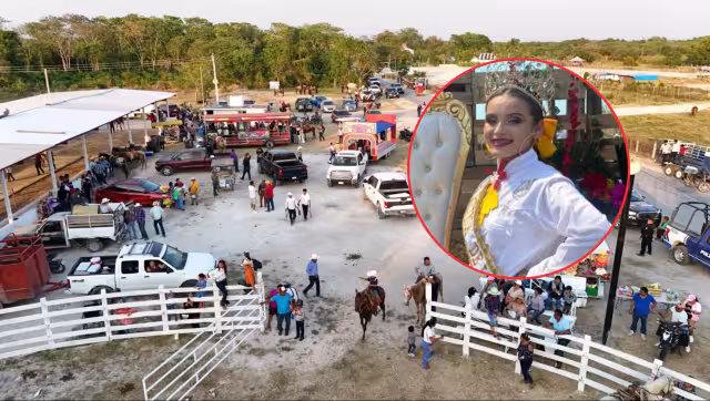 Decenas de jinetes participaron en la tradicional cabalgata ganadera en Sabancuy.