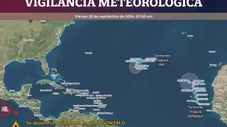 Campeche vigila a Gonzalo y Fay en el Atlántico: ¿hay riesgo para el estado? Así son sus trayectorias
