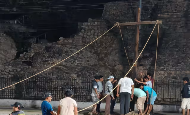 Integrantes de Renacimiento declaran todo listo para la escenificación del Viacrucis Viviente
