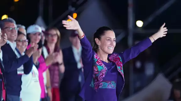 Claudia Sheinbaum se comprometió a trabajar junto a Joe Biden a beneficio de ambas naciones