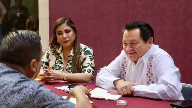 "Aquí no hay puertas cerradas que frenen el diálogo entre la ciudadanía y su gobierno", destacó Joaquín Díaz Mena