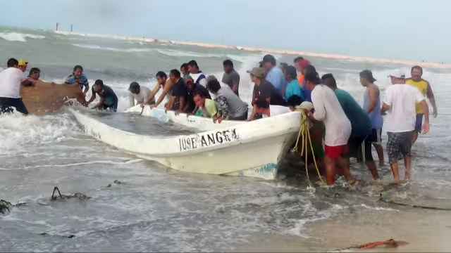 Marineros solicitan la construcción de un espacio para resguardar sus lanchas durante los nortes