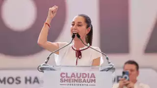Claudia Sheinbaum enalteció a la cuarta transformación de México