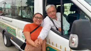 AMLO continúa la supervisión del Tren Maya