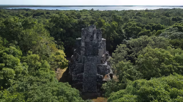 Gracias al Programa de Mejoramiento de Zonas Arqueológicas (Promeza) reabrió Muyil.