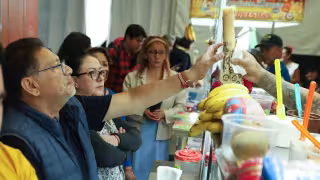 Guayaberas, marquesitas, tortas de cochinita y lechón enamoran a más de 15 mil personas en la Semana de Yucatán en México 2025