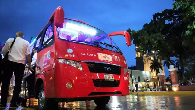 No había pasajeros a bordo del Turibús de Valladolid al momento del conato