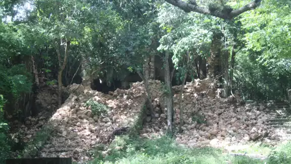 Hay graves daños en la iglesia de Mopilá en Yaxcabá Hay graves daños en la iglesia de Mopilá en Yaxcabá