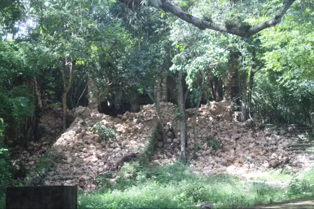 Hay graves daños en la iglesia de Mopilá en Yaxcabá
