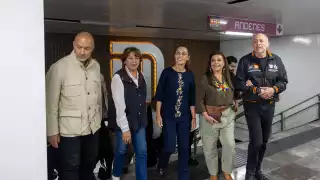Claudia Sheinbaum supervisa la modernización de la terminal Observatorio en la Línea 1 del Metro de la CDMX
