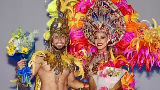 Eligen a Sara Barredo y Javier Barrera como los Reyes del Carnaval de Mérida 2026