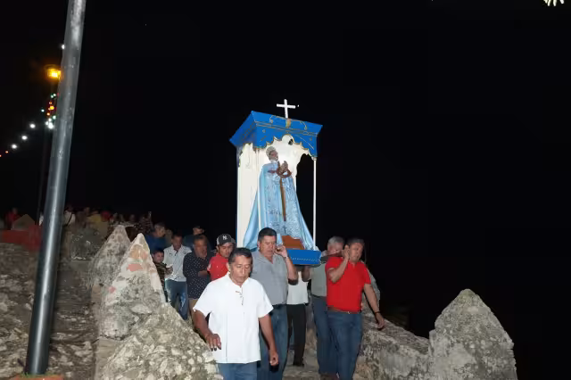Con la bajada de la imagen de San Diego de Alcalá inician las esperadas celebraciones tradicionales
