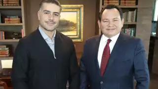 Gobernador de Yucatán y Omar García Harfuch refuerzan coordinación en materia de seguridad