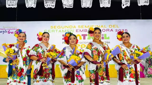 Las representantes de Buctzotz, Panabá, Cenotillo, Valladolid y Tizimín avanzan a final de certamen