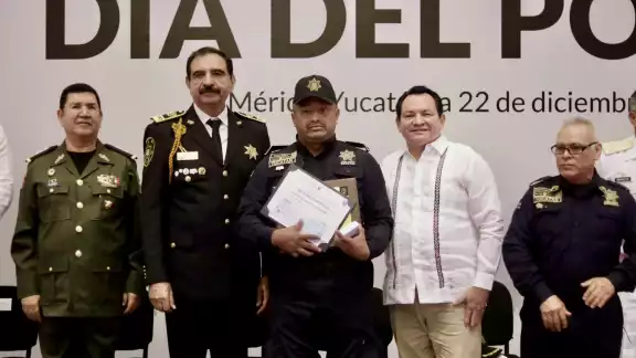Se entregaron reconocimientos a elementos de la SSP Yucatán Se entregaron reconocimientos a elementos de la SSP Yucatán