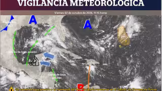 ¿Amenaza para Campeche? Seproci vigila posible ciclón en el Atlántico y alerta por intensas lluvias
