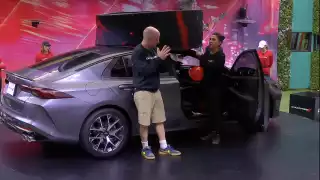 El carro por el que todos participarón y la suerte benefició a una