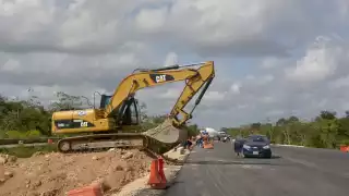 Destinarán más de 75 mdp para reparar carreteras afectadas durante la construcción del Tren Maya en Q. Roo
