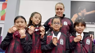 Selección de Quintana Roo de tenis de mesa, “cosechó" tres medallas de bronce en la Conade 2025