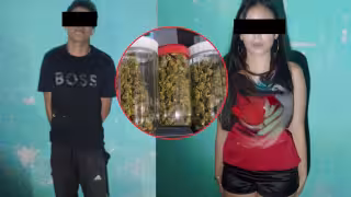 Operativo contra motociclistas en Campeche termina con el decomiso de marihuana y dos detenidos