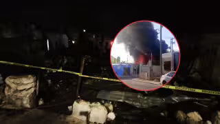 Incendio en Mérida deja al menos 8 casas consumidas en Dzununcán; habría sido provocado