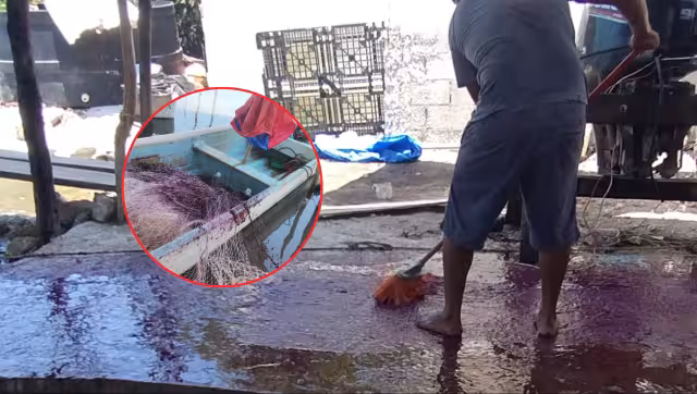 Pescadores ribereños denuncian falta de respuesta de Petróleos Mexicanos.