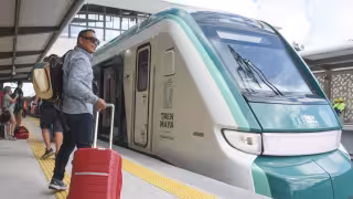 Tren Maya ofrece 20% de descuento para viajar a Cancún por inauguración del Puente Nichupté