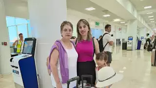 Este fue el primer viaje que realizan juntas como familia, por lo que fue inolvidable