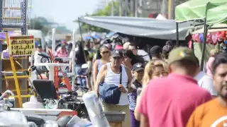 En los mercados sobre ruedas se encuentra todo tipo de artículos, como frutas y verduras, refacciones, antigüedades y puestos para tomar la presión