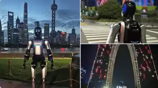 Los "pasos" al futuro: robot humanoide rompe récord mundial tras caminar durante tres días