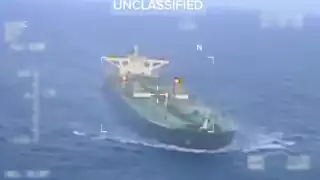 Fuerzas armadas de Estados Unidos persiguen a un petrolero en el Caribe