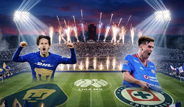 Todo esta listo para la gran final del fútbol mexicano entre Pumas y Cruz Azul. Fechas, sedes, horarios y dónde ver en vivo.