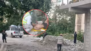 Cae de más de 7 metros al intentar robar un tinaco en Escárcega y termina hospitalizado