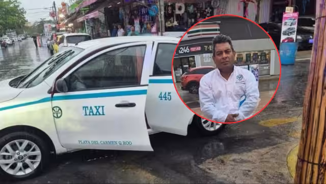 Taxista de Playa del Carmen protagoniza nuevo escándalo con turistas.