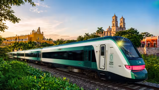 El Tren Maya conecta Campeche con destinos turísticos de Yucatán.