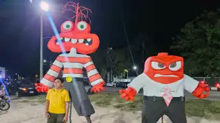 Tahmek alista su tradicional concurso de muñecos de Año Viejo