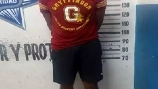 El sujeto identificado como José "N" de 22 años de edad es originario del estado de Veracruz