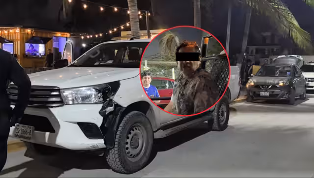 Dirigente municipal de Movimiento Regeneración Nacional (Morena) en Ciudad del Carmen es detenido tras accidente vial.