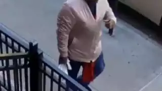 Brandon Elliot fue captado por una cámara de seguridad