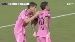 Rodrigo De Paul marca golazo y muestra camiseta de Messi tras muerte de su padre