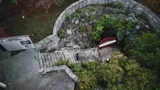 Hombre sobrevive tras quedar más de dos horas en el interior de un cenote en Motul