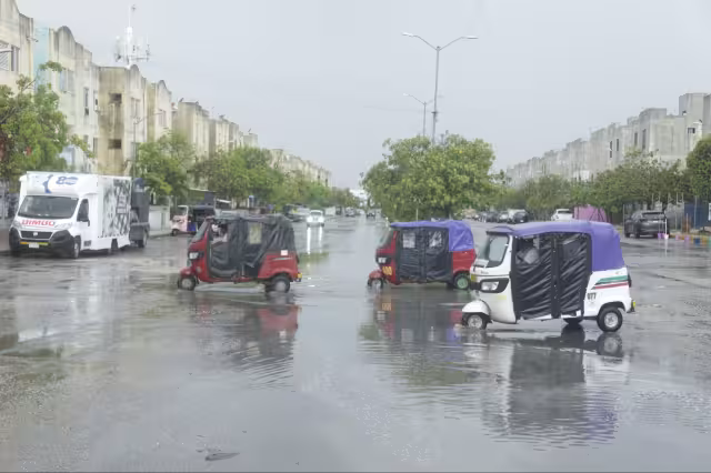 Las lluvias generaron caos vial e inundaciones en diferentes zonas.